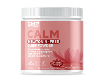 Calm Melatonin Sleep Powder Strawberry 101825