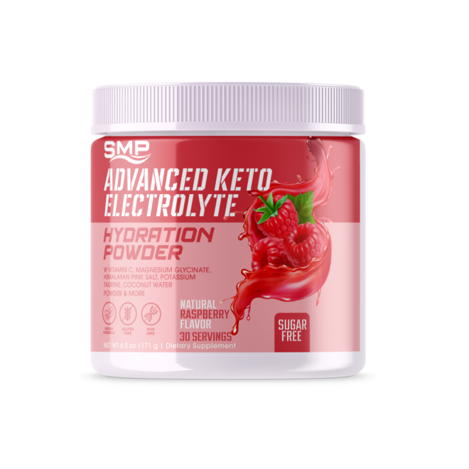 Keto Electrolyte Raspberry Flavor Powder 101819